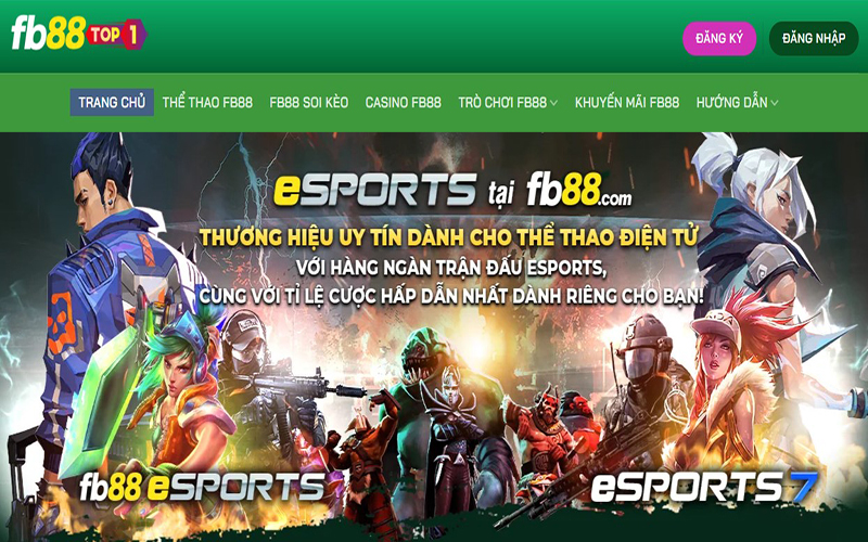 Chi tiết về Thể thao Esports FB88